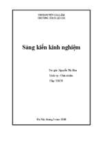 Skkn chủ nhiệm lớp 7 một số biện pháp nâng cao chất lượng đạo đức học sinh trường thcs