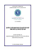 Quyền ưu tiên thanh toán của người giải pháp theo pháp luật dân sự việt nam