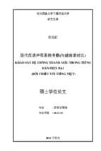 Khảo sát hệ thống thanh mẫu trong tiếng hán hiện đại (đối chiếu với tiếng việt) 55