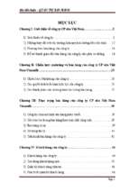 Bài tiểu luận – quản trị bán hàng.