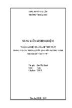 Skkn toán 9 nâng cao hiệu quả của hệ thức vi–ét trong giải các bài toán liên quan đến phương trình bậc hai ax2 + bx + c = 0