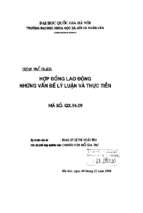 Hợp đồng lao động những vấn đề lý luận và thực tiễn 45