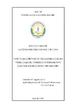 Thực trạng kiến thức và thái độ của các bà mẹ trong chăm sóc trẻ dưới 5 tuổi bị viêm phổi điều trị tại bệnh viện nhi tỉnh nam định