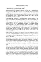 Skkn tiếng anh thpt viết bằng tiếng anh teaching and learning foreign languages in the national education system for the period of 2008 2020.