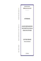 Giải pháp phát triển du lịch cộng đồng theo hướng bề vững tại xã thung nai, huyện cao phong, tỉnh hòa bình