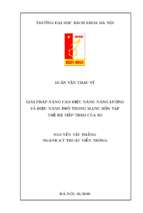 Giải pháp nâng cao hiệu năng năng lượng và hiệu năng phổ trong mạng hỗn tạp thế hệ tiếp theo của 5g