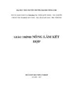 Giáo trình nông lâm kết hợp phần 1   pgs.ts. đặng kim vui 37