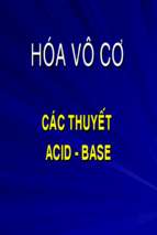 Bài giảng tính acid  base_25