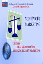 Bài giảng nghiên cứu marketing   khái niệm đo lường trong nghiên cứu marketing 25