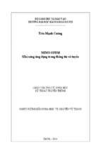 Mimo ofdm khả năng ứng dụng trong thông tin vô tuyến 273555