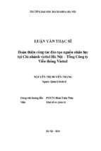 Hoàn thiện công tác đào tạo nguồn nhân lực tại chi nhánh viettel hà nội   tổng công ty viễn thông viettel 319819