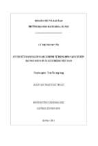 Lý thuyết danh sách và quá trình tự động hóa vận chuyển tại nhà máy sản xuất xi măng việt nam