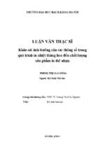 Khảo sát ảnh hưởng của các thông số trong quá trình in nhiệt thăng hoa đến chất lượng sản phẩm in thẻ nhựa