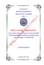 Thực trạng công tác quản lý thuế gtgt đối với doanh nghiệp ngoài quốc doanh tại chi cục thuế khu vực hương phú