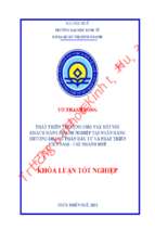 Phát triển tín dụng cho vay đối với khách hàng doanh nghiệp tại ngân hàng tmcp đầu tư và phát triển việt nam chi nhánh huế.