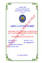 Thực trạng công tác kế toán lưu chuyển hàng hóa và quản lý hàng tồn kho tại công ty tnhh mtv sách và thiết bị giáo dục phước lộc