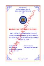 Thực trạng và giải pháp nâng cao chất lượng sản phẩm quần tây nam tại nhà máy máy dung quất   chi nhánh công ty cổ phần vinatex đà nẵng