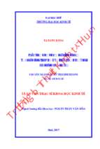 Phát triển dịch vụ ngân hàng bán lẻ tại ngân hàng tmcp đầu tư và phát triển việt nam – chi nhánh quảng trị