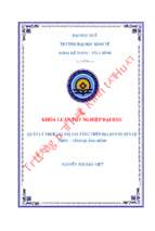 Quản lý thuế giá trị gia tăng trên địa bàn huyện lệ thủy   tỉnh quảng bình