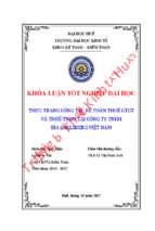 Thực trạng công tác kế toán thuế gtgt và thuế tndn tại công ty tnhh bia carlsberg việt nam