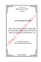 Thực trạng thu hút vốn đầu tư trực tiếp nước ngoài (fdi) vào khu kinh tế mở chu lai, tỉnh quảng nam trong giai đoạn 2017   2019.