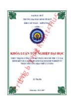 Thực trạng công tác kế toán doanh thu và xác định kết quả kinh doanh tại doanh nghiệp tư nhân thương mại thủy lương
