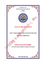 Thực trạng hoạt động du lịch tâm linh tại thừa thiên huế.