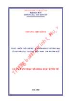 Phát triển thẻ ghi nợ tại ngân hàng thương mại cổ phần ngoại thương việt nam   chi nhánh huế