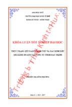 Thực trạng kế toán doanh thu và xác định kết quả kinh doanh tại công ty tnhh đạt thịnh