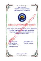 Thực trạng công tác kiểm soát rủi ro quy trình cho vay đối với doanh nghiệp vừa và nhỏ tại ngân hàng tmcp sài gòn thương tín chi nhánh quảng bình