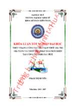 Thực trạng công tác kế toán thuế giá trị  gia tăng và thuế thu nhập doanh nghiệp tại công ty tnhh fac huế