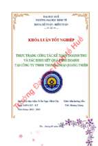 Thực trạng công tác kế toán doanh thu và xác định kết quả kinh doanh tại công ty tnhh thương mại quang thiện (2)