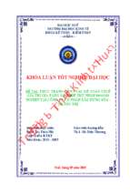 Thực trạng công tác kế toán thuế giá trị gia tăng và thuế thu nhập doanh nghiệp tại công ty cổ phần xây dựng số 6   quảng trị