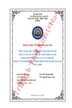 Thực trạng quy trình kiểm toán khoản mục tiền lương và các khoản trích theo lương trong kiểm toán báo cáo tài chính do công ty trách nhiệm hữu hạn kiểm toán và kế toán aac thực hiện