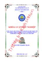 Thực trạng quy trình kiểm toán khoản mục hàng tồn kho trong kiểm toán báo cáo tài chính do công ty tnhh kiểm toán và kế toán aac thực hiện