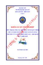 Thực trạng công tác kiểm soát nội bộ quy trình cho vay khách hàng cá nhân tại ngân hàng tmcp đầu tư và phát triển việt nam – chi nhánh thừa thiên huế