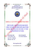 Thực trạng và giải pháp hoàn thiện công tác kế toán tiêu thụ và xác định kết quả kinh doanh tại công ty tnhh thiết bị điện đại thắng