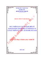 Phát triển dịch vụ ngân hàng điện tử tại ngân hàng thương mại cổ phần đầu tư và phát triển việt nam   chi nhánh phú xuân
