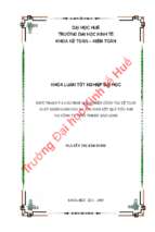 Thực trạng và giải pháp hoàn thiện công tác kế toán  xuất khẩu hàng hóa và xác định kết quả tiêu thụ tại công ty tnhh tm&dv bảo long