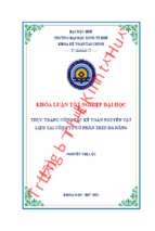 Thực trạng công tác kế toán nguyên vật liệu tại công ty cổ phần thép đà nẵng