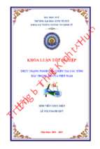 Thực trạng nghèo đa chiều tại các tỉnh bắc trung bộ của việt nam