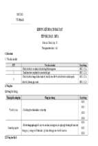 Khung kế hoạch bài dạy module 4 môn địa lí thpt