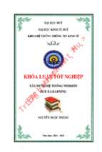 Xây dựng hệ thống website  hce e learning