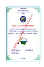 Tìm hiểu quy trình kiểm toán khoản mục  thuế giá trị gia tăng trong báo cáo tài chính tại công ty trách nhiệm hữu hạn kiểm toán afa