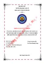 Ứng dụng mô hình fuzzy mcdm trong việc đánh giá mức độ nhận biết thương hiệu công ty trách nhiệm hữu hạn phát đạt của khách hàng thành phố huế