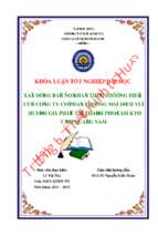 Xây dựng bản đồ nhận thức thương hiệu của công ty cổ phần thương mại dịch vụ huỳnh gia phát tại thành phố tam kỳ tỉnh quảng nam.