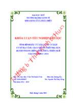 Tình hình đầu tư xây dựng cơ bản cơ sở hạ tầng giao thông trên địa bàn huyện phong điền, tỉnh thừa thiên huế giai đoạn 2012  2014