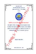 Tìm hiểu công tác kiểm toán khoản mục nợ phải thu khách hàng trong chu trình kiểm toán báo cáo tài chính của công ty tnhh kiểm toán tư vấn độc lập iac