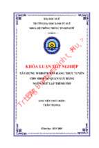 Xây dựng website bán hàng trực tuyến cho shop áo quần guu bằng ngôn ngữ lập trình php