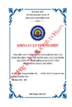 Tìm hiểu quy trình kiểm toán khoản mục nợ phải trả nhà cung cấp trong báo cáo tài chính tại công ty tnhh kiểm toán và tư vấn phan dũng (pdac)  đà nẵng